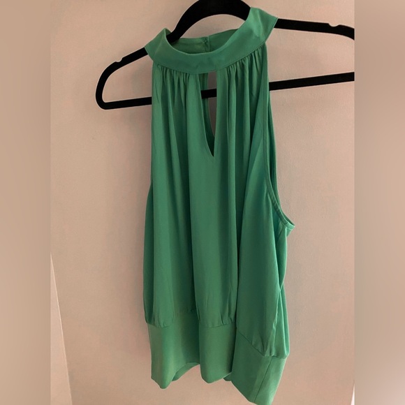 The LIMITED SLEEVELESS GREEN BLOUSE SIZE XL. EXCELLENT CONDITION! BEAUTIFUL!! - Picture 1 of 3